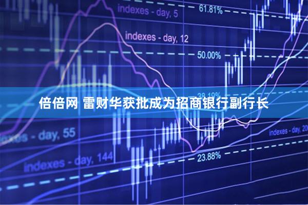 倍倍网 雷财华获批成为招商银行副行长