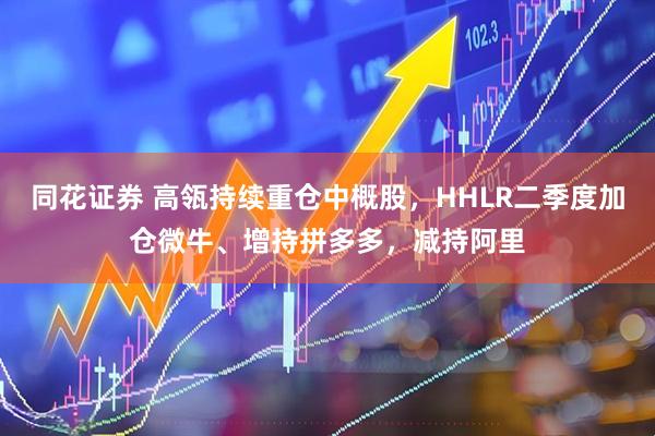 同花证券 高瓴持续重仓中概股，HHLR二季度加仓微牛、增持拼多多，减持阿里