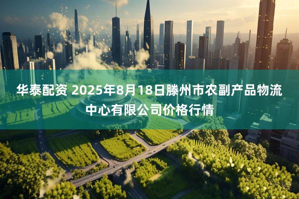 华泰配资 2025年8月18日滕州市农副产品物流中心有限公司价格行情