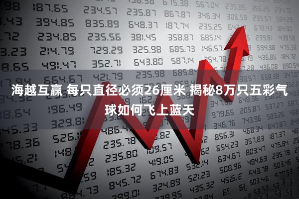 海越互赢 每只直径必须26厘米 揭秘8万只五彩气球如何飞上蓝天