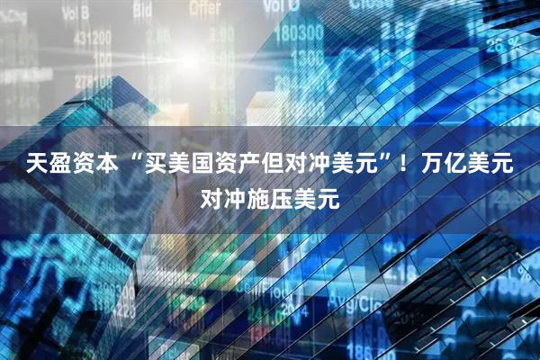 天盈资本 “买美国资产但对冲美元”！万亿美元对冲施压美元