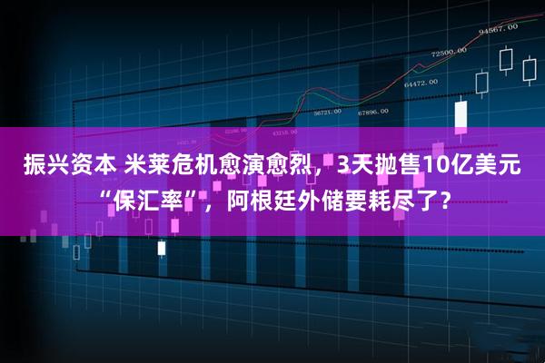 振兴资本 米莱危机愈演愈烈，3天抛售10亿美元“保汇率”，阿根廷外储要耗尽了？